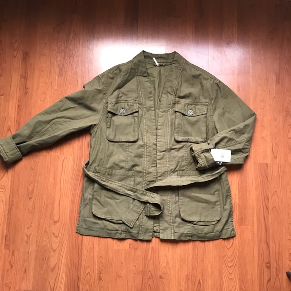 NWT free people Army jacket - Picture 2 of 4
